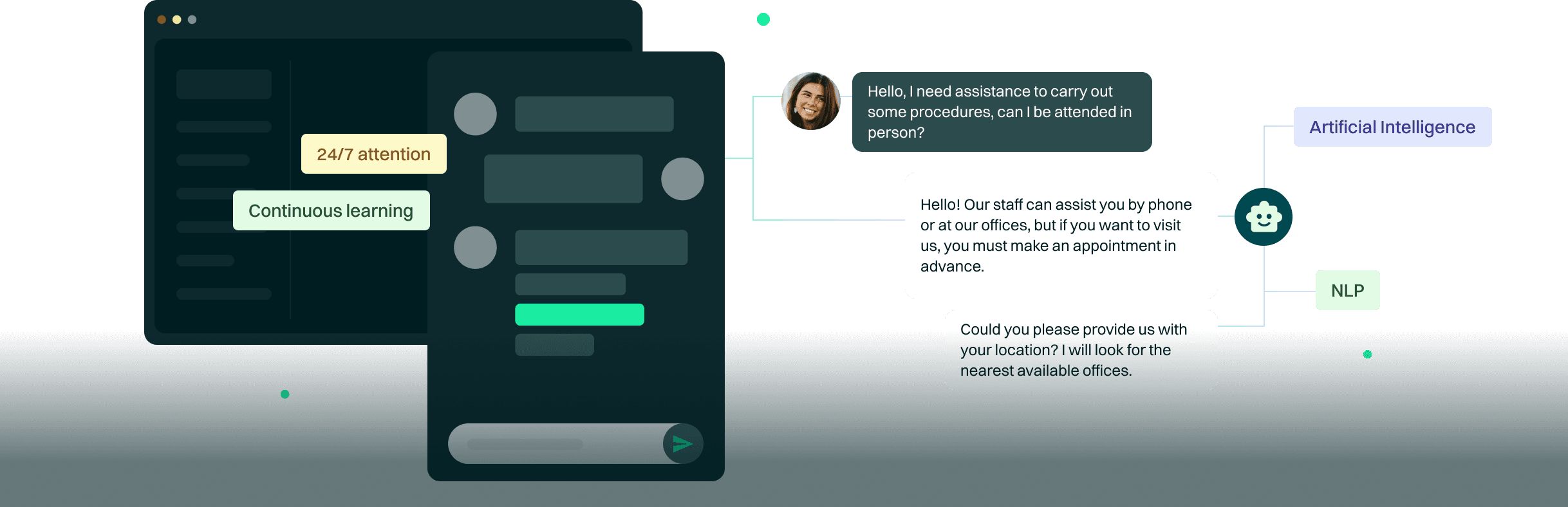 Chatbot hero banner